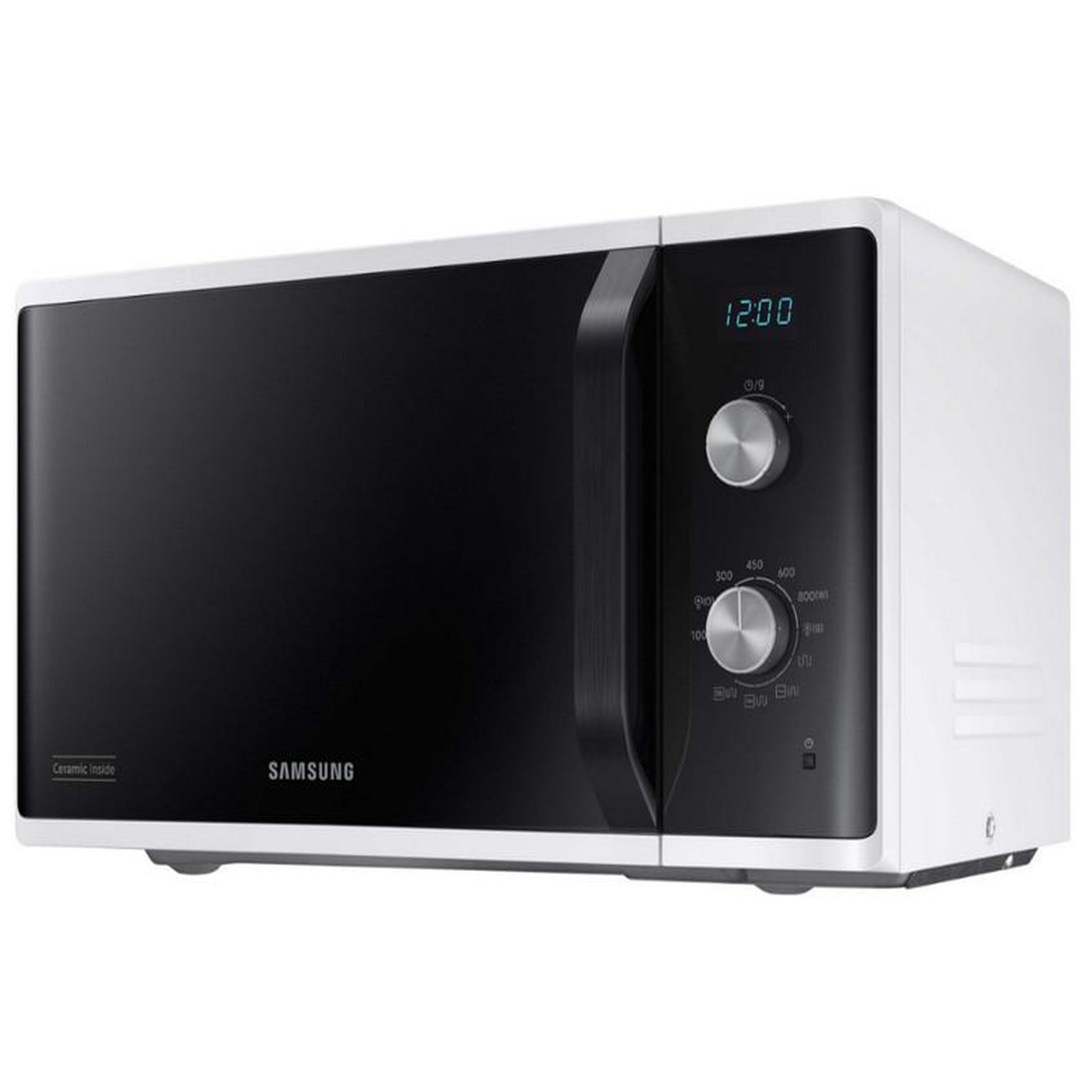 Voir la diapositive 2 : Samsung Micro-ondes grill 23l 800w blanc - MG23K3614AW