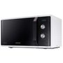 Voir la diapositive 2 : Samsung Micro-ondes grill 23l 800w blanc - mg23k3614aw