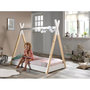 Voir la diapositive 3 : Paris Prix Lit Enfant Design  Tipi  70x140cm Blanc