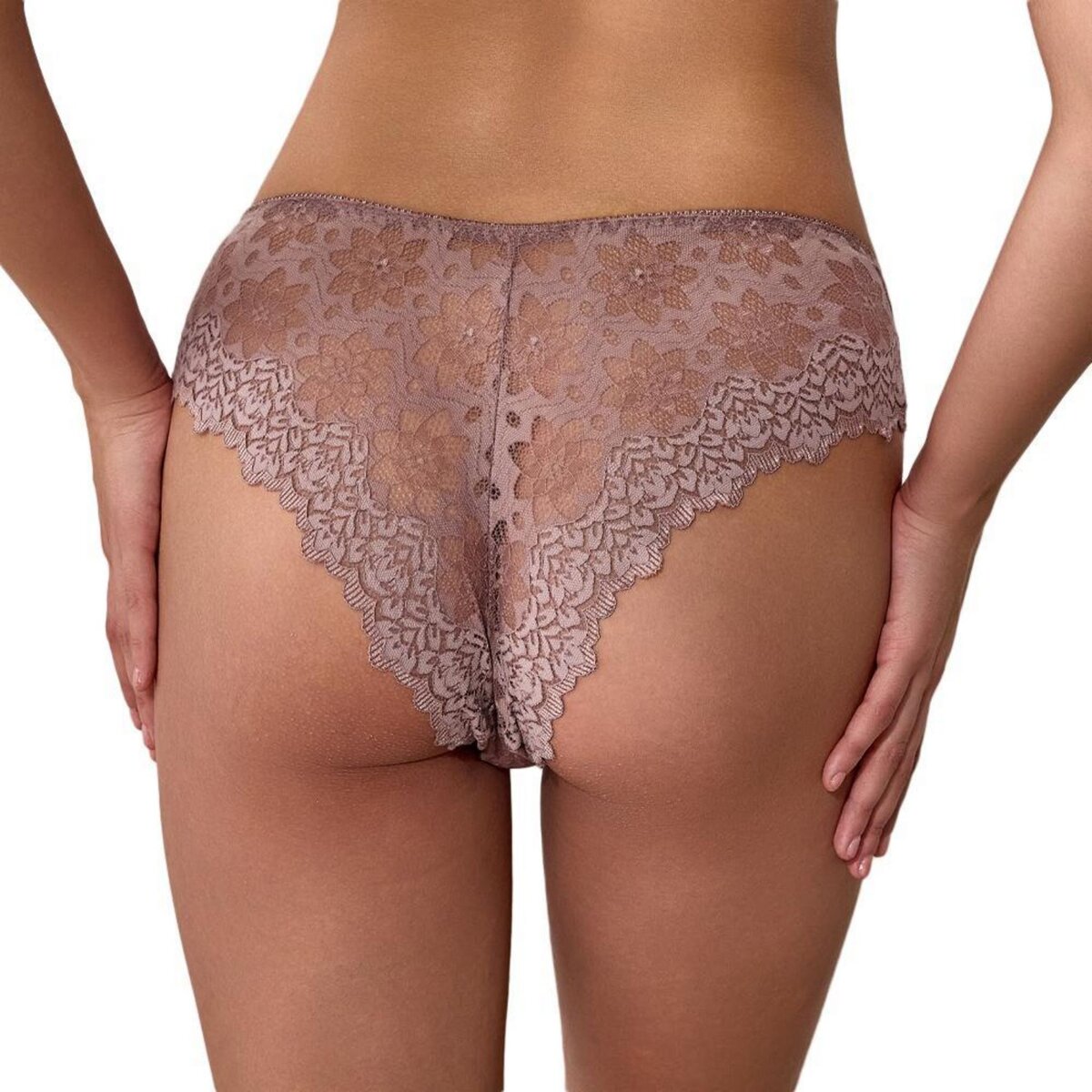 LES PETITES BOMBES Tanga Taupe Femme  es Petites BombesTamara