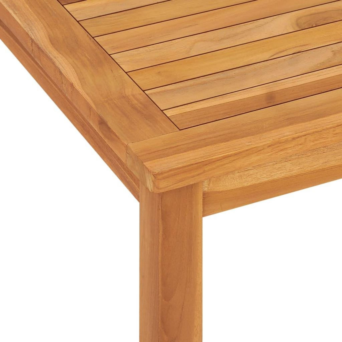 VIDAXL Table a dîner de jardin 120x70x77 cm Bois de teck solide