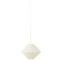 Voir la diapositive 1 : Paris Prix Lampe Suspension en Raphia  Soucoupe  35cm Blanc