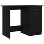 Voir la diapositive 2 : VIDAXL Bureau Noir 100x50x76 cm Bois d'ingenierie