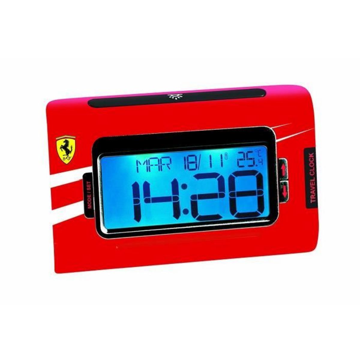 LEXIBOOK Radio réveil MP3 Ferrari