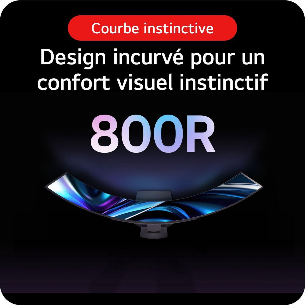 LG Ecran PC Gamer UltraGear 45GS95QE-B Incurve 45'' OLED