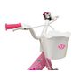 Voir la diapositive 3 : Nickelodeon Vélo enfant - Modèle 14''Pat Patrouille à l'effigie de Stella pour enfant de 95/110 cm avec stabilisateurs - Panier avant - Porte poupée arrière - 2 freins