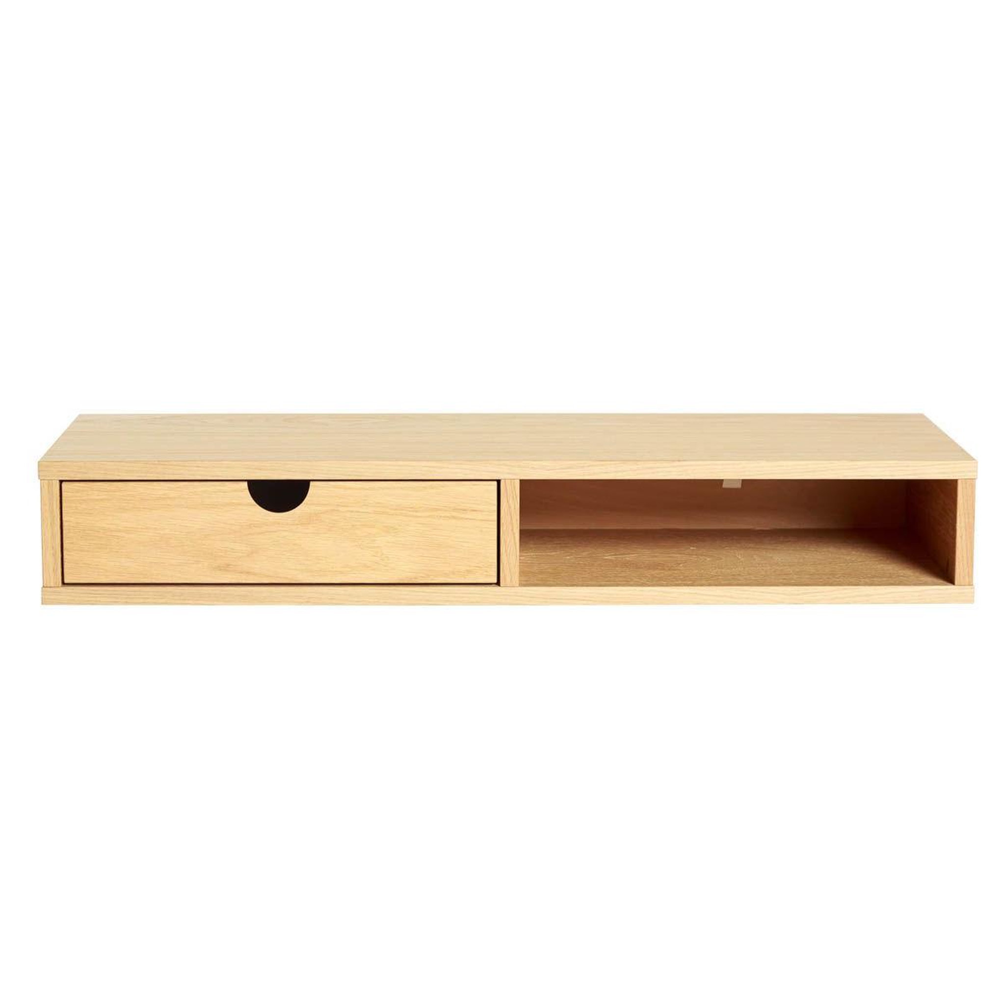 Voir la diapositive 3 : Paris Prix Table d'appoint murale  farsta  78cm naturel