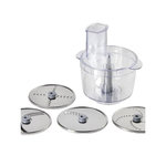 Domo Robot multifonction domo DO9072KR-F avec 4 disques de coupe transparent