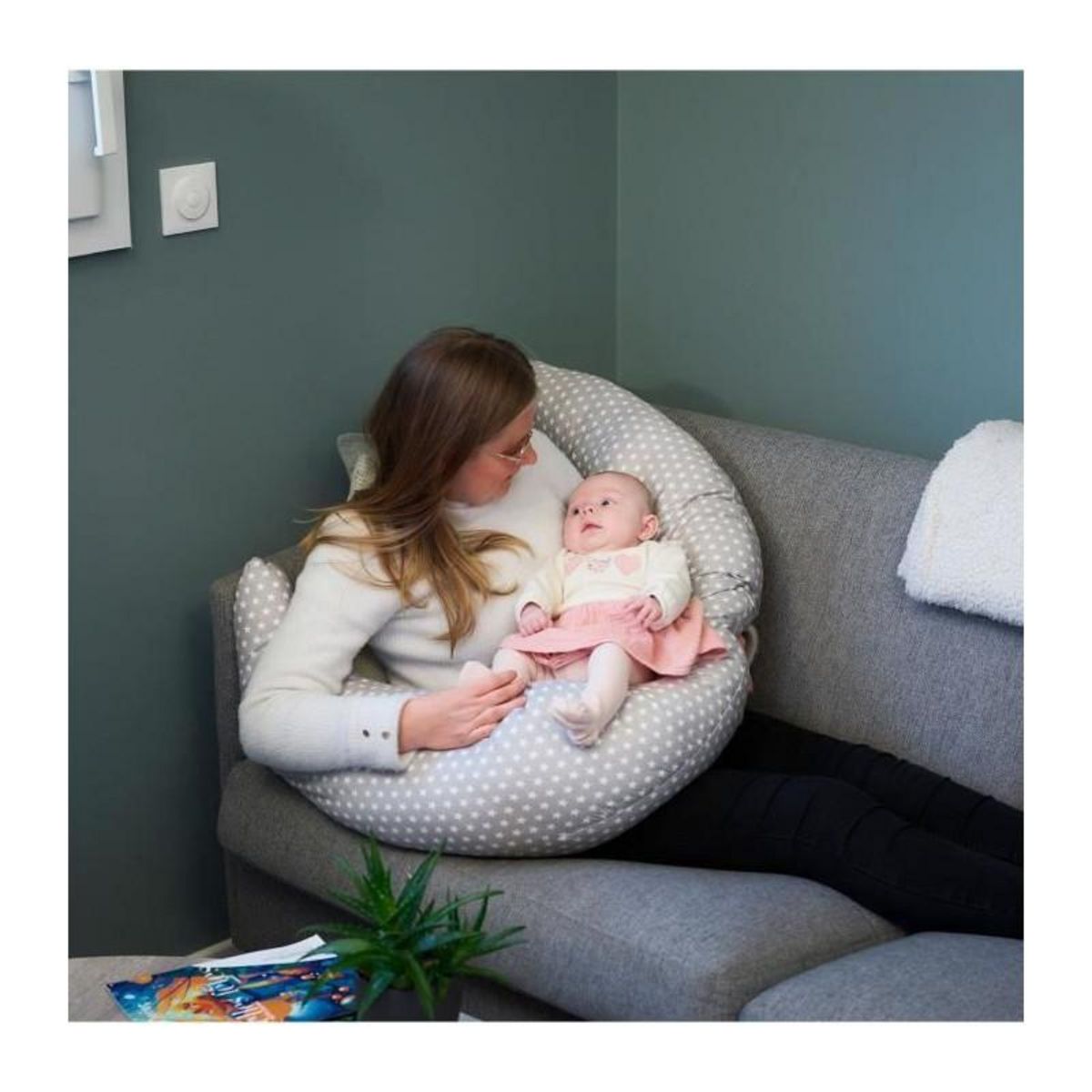 THERMOBABY Coussin de maternité - THERMOBABY - Multi-usage - Pour grossesse et allaitement