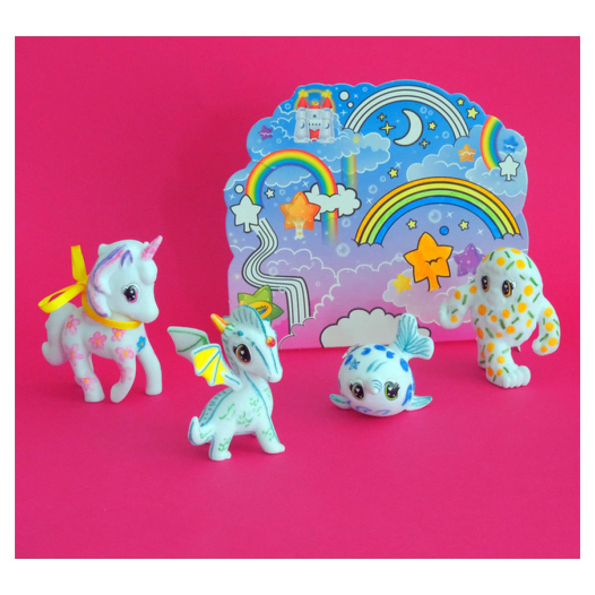 Voir la diapositive 3 : Crayola 4 Washimals Animaux de fantaisie