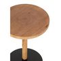 Voir la diapositive 3 : Paris Prix Lot de 2 Tables d'Appoint en Bois  Ron  61cm Naturel