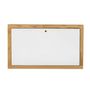 Voir la diapositive 2 : Paris Prix Bureau Mural Design  Brenta  74cm Blanc
