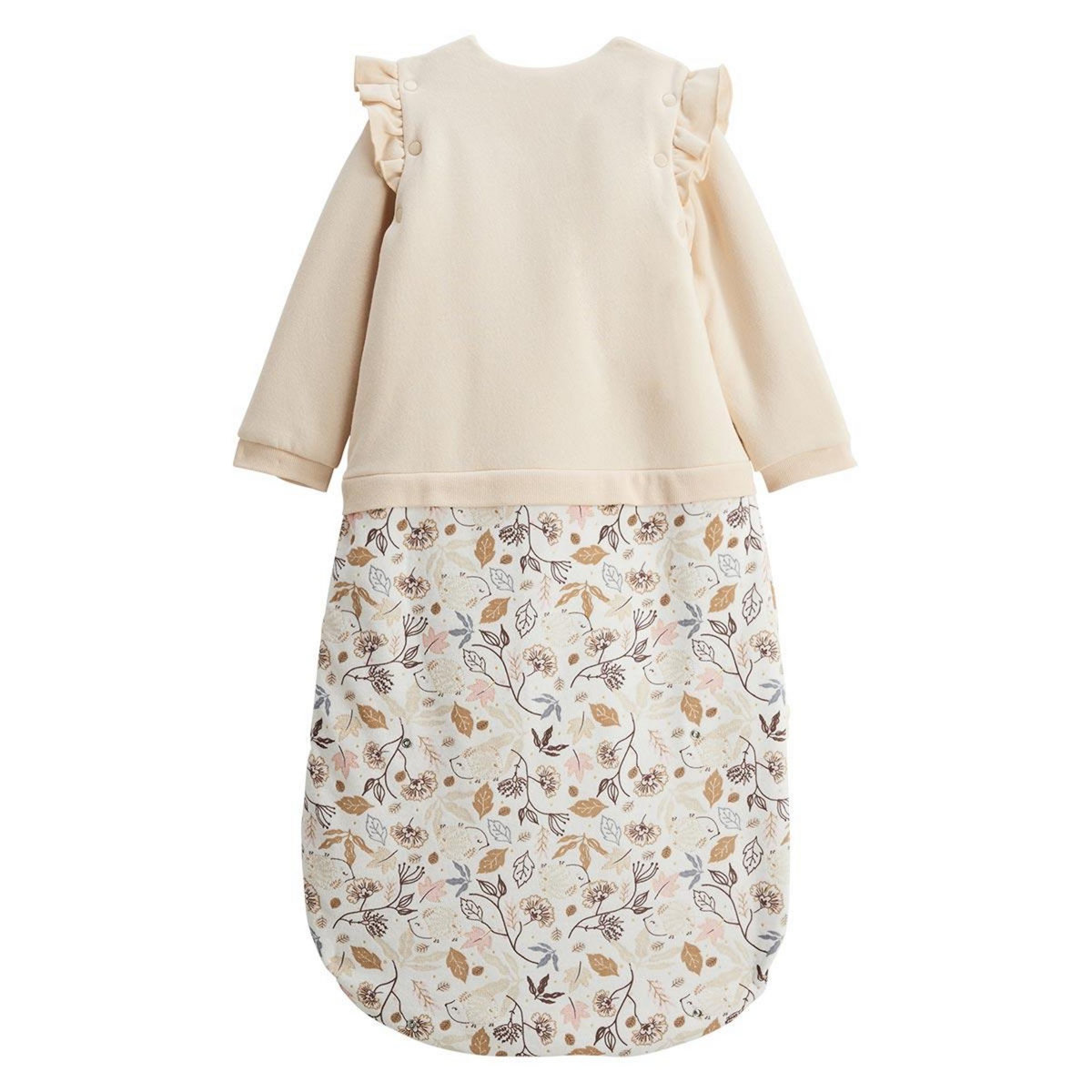 Petit Béguin Gigoteuse d'hiver en velours Chincha