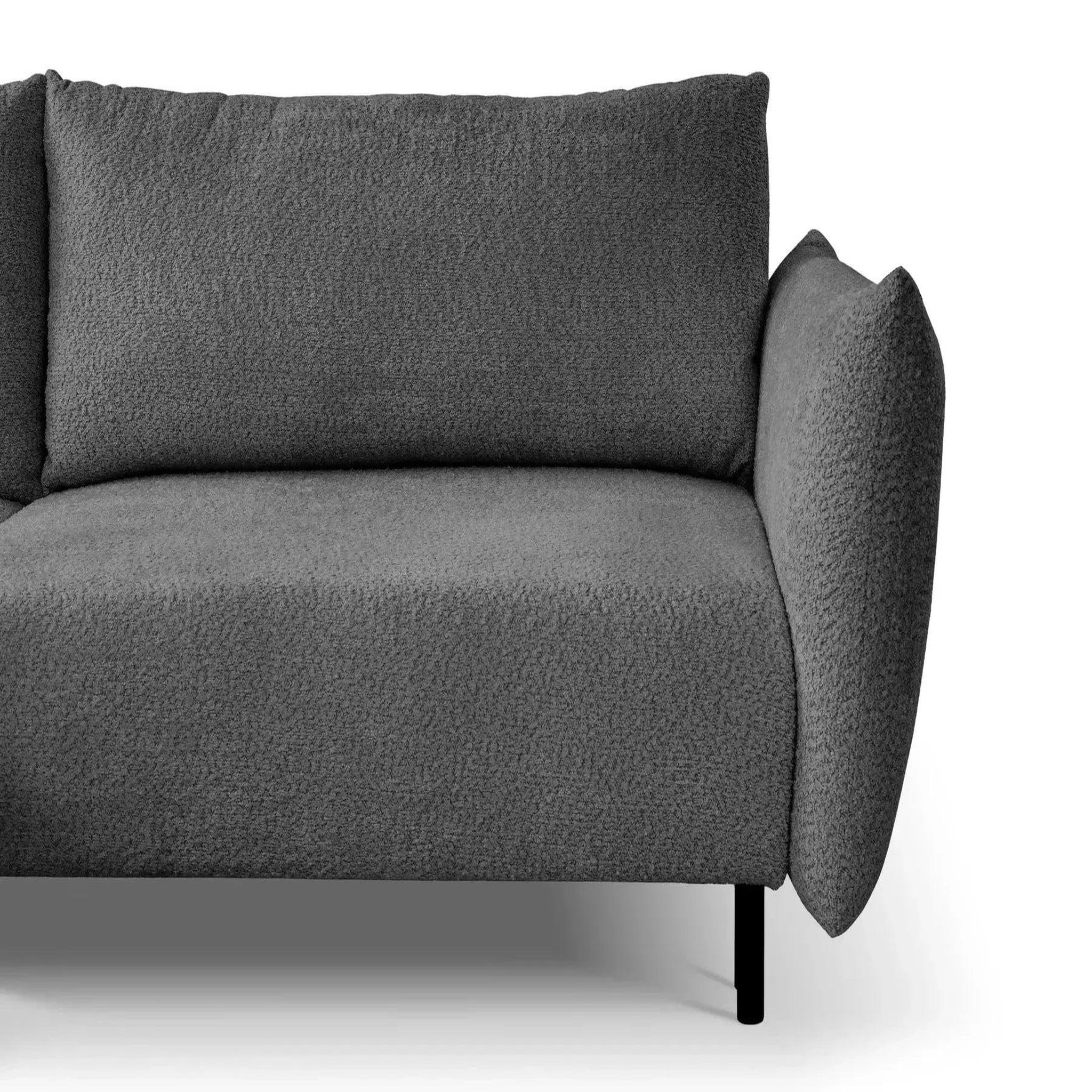 Voir la diapositive 5 : CASANOVA PARIS Alix - canapé d'angle convertible tissu chenille