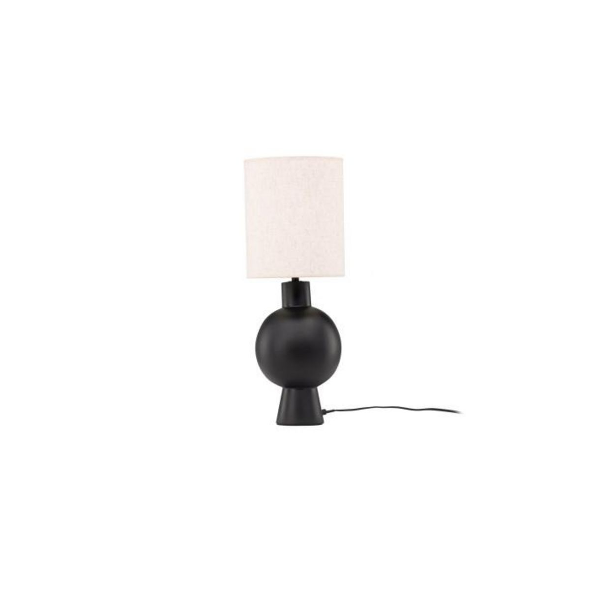 Paris Prix Lampe à Poser Déco  Mysterna  55cm Noir