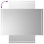 Voir la diapositive 4 : VIDAXL Miroir de salle de bain a LED 50x80 cm