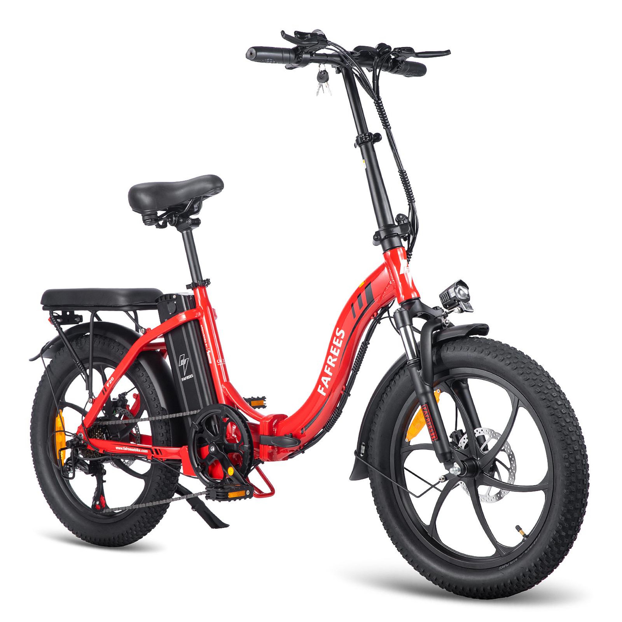Voir la diapositive 3 : FAFREES Vélo électrique pliable fafrees f20