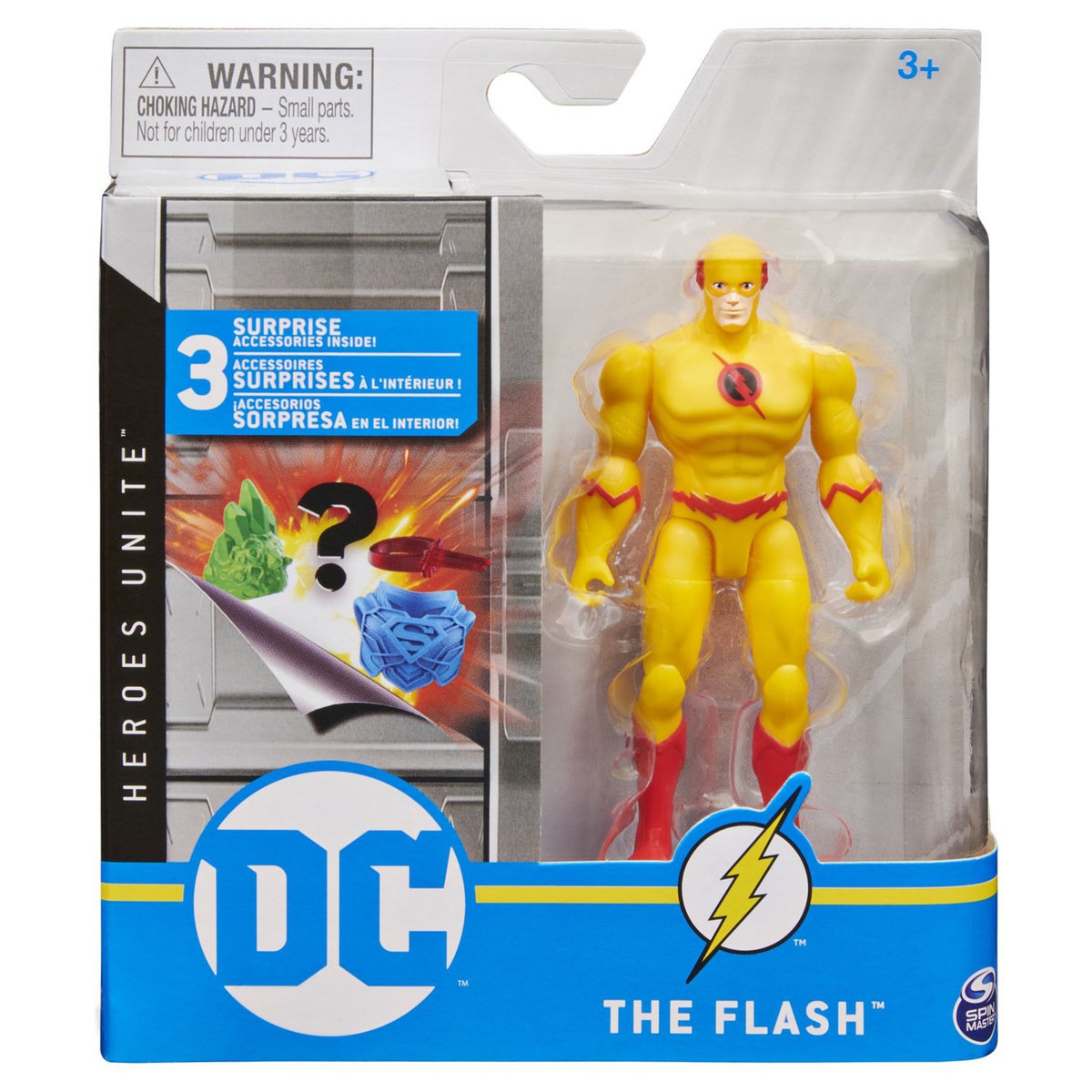 SPIN MASTER Figurine basique The flash jaune