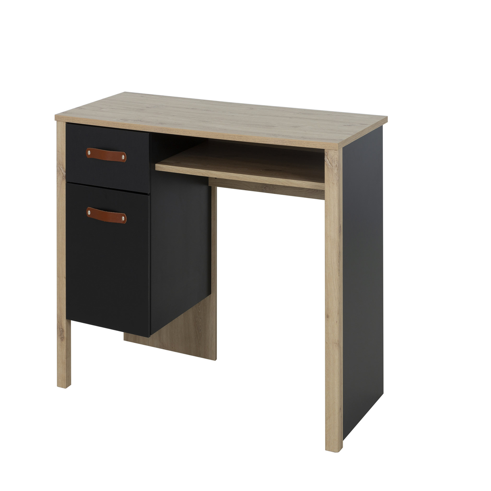 Voir la diapositive 2 : Bureau enfant 1 porte1 tiroir MARCUS