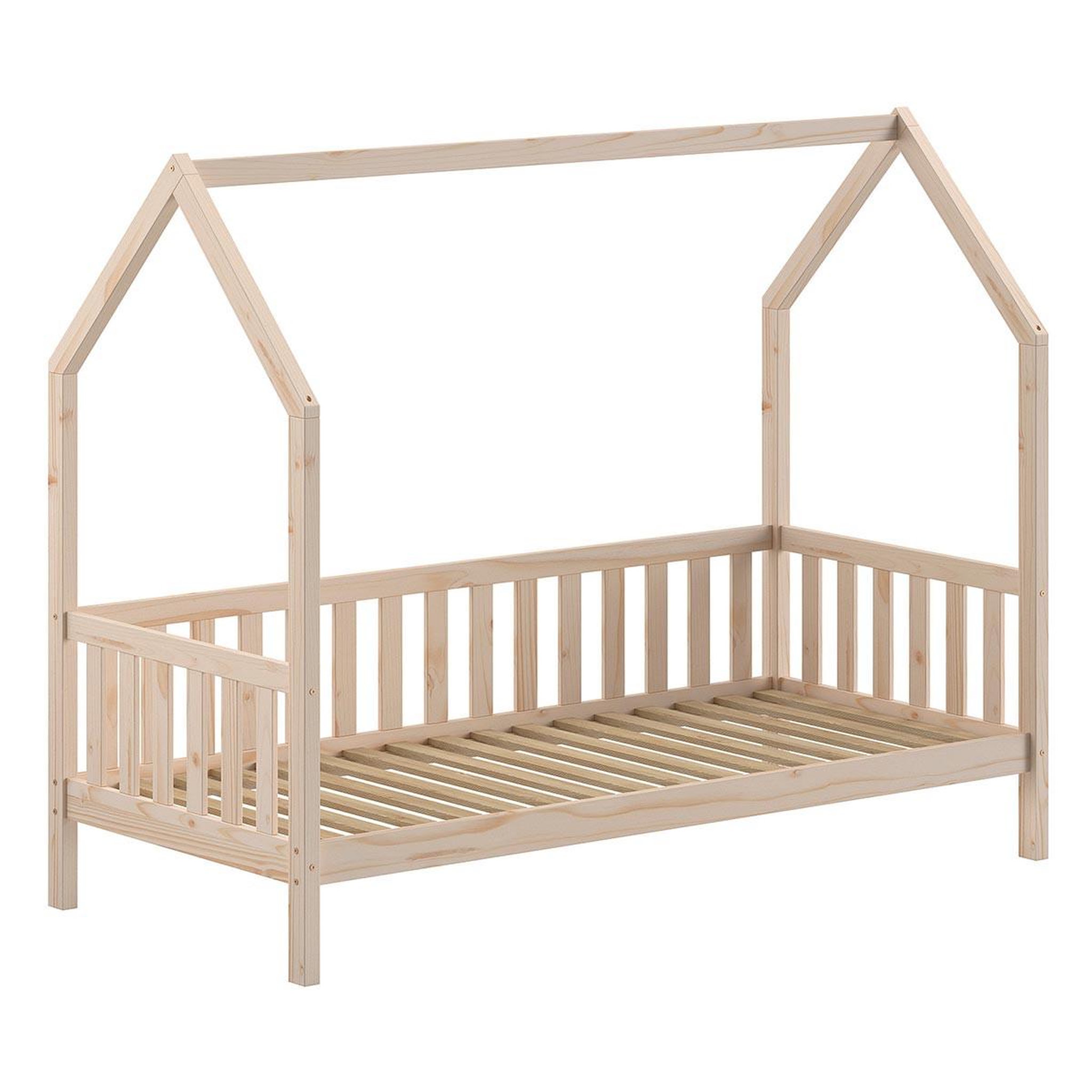 Paris Prix Lit enfant  cabane  90x200cm naturel