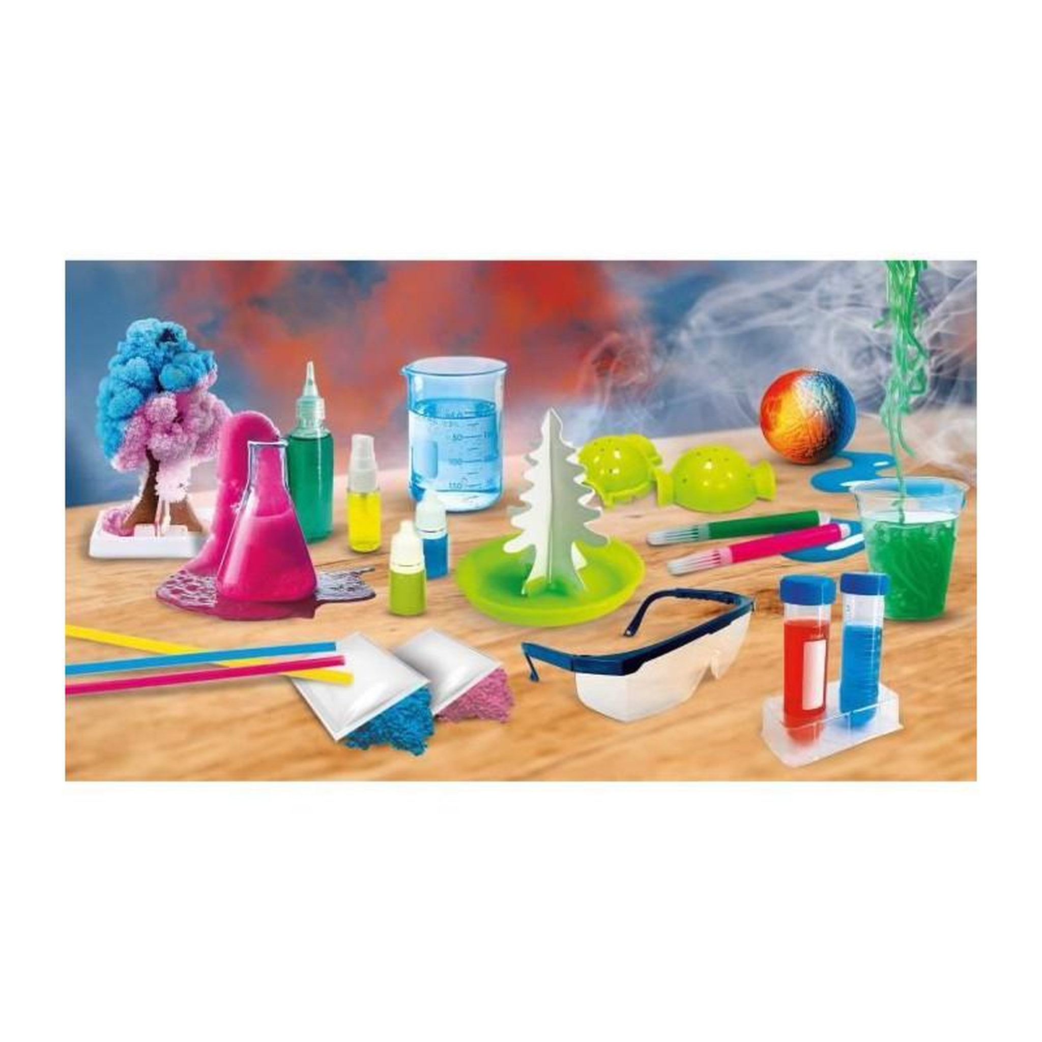 Voir la diapositive 2 : LISCIANI GIOCHI Laboratoire des super réactions - Kit Scientifique - I'M A GENIUS - 30 Expériences, Effets surprenants