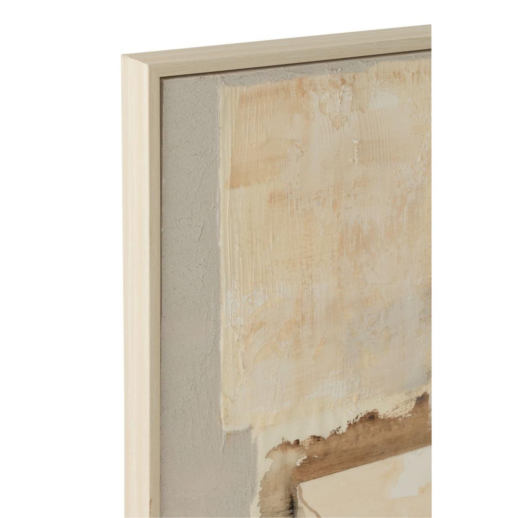 Voir la diapositive 3 : J-LINE Tableau abstrait  jouk  123x154cm multicolore