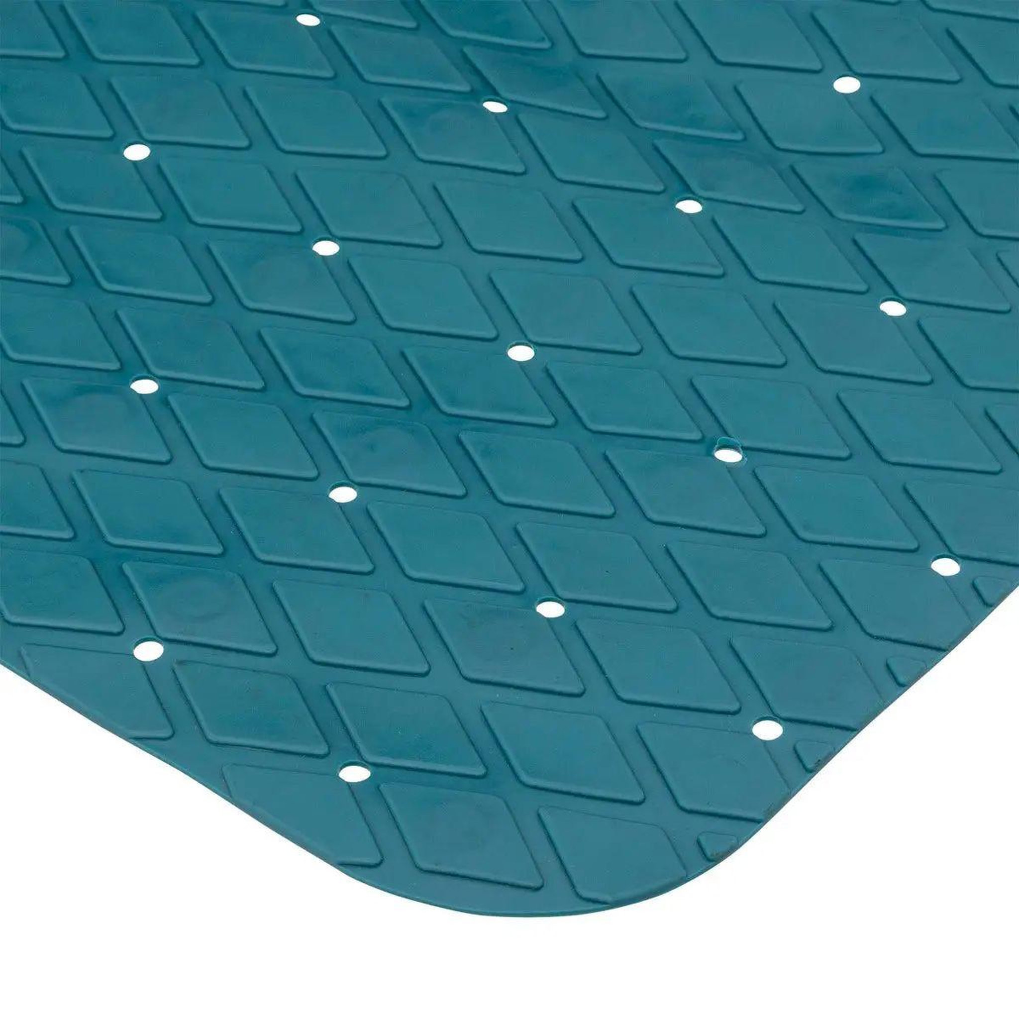 Voir la diapositive 2 : FIVE Fond de bain pvc  diamond  34x70cm bleu pétrole