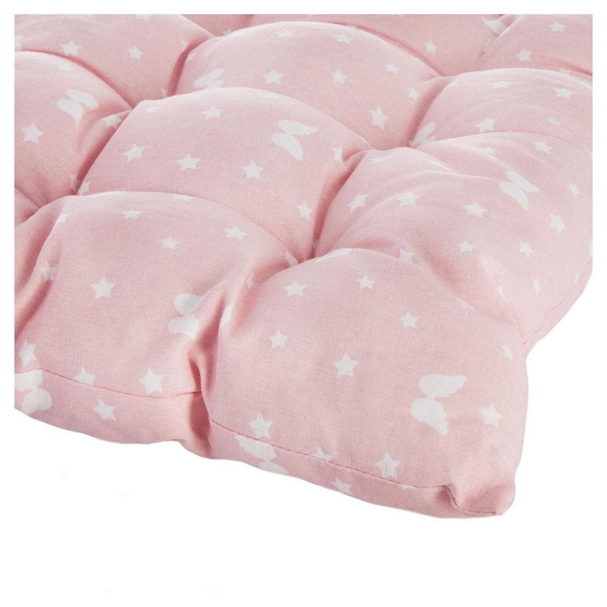 ATMOSPHERA FOR KIDS Matelas de sol rectangulaire capitonné papillons et étoiles 60x120 cm