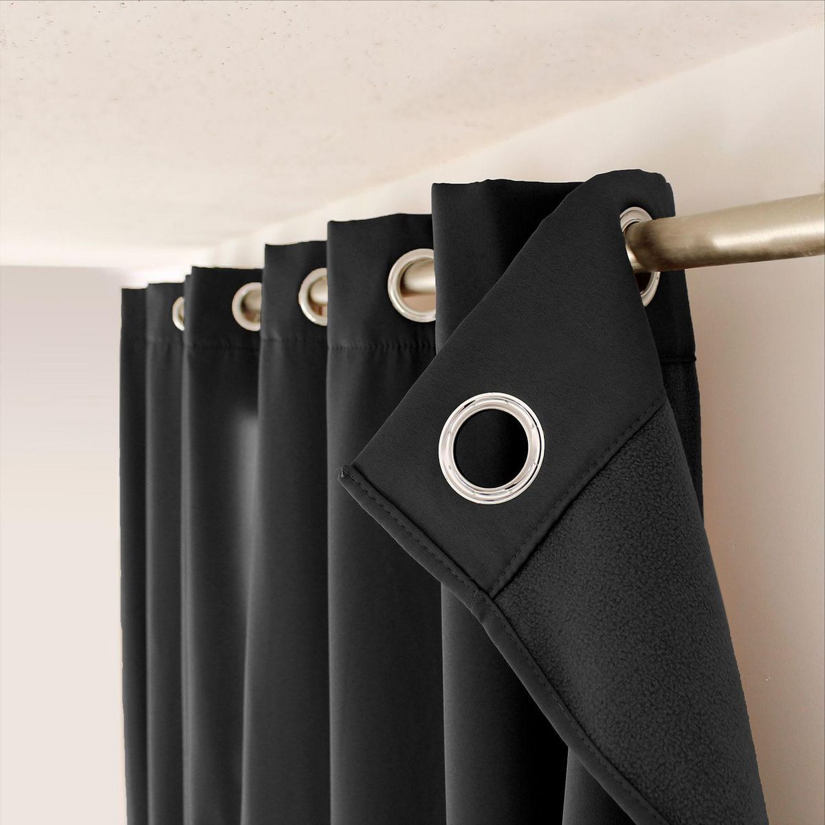 TOILINUX Rideau thermique Glacier