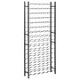 Voir la diapositive 2 : VIDAXL Casier a bouteilles pour 96 bouteilles Noir Fer