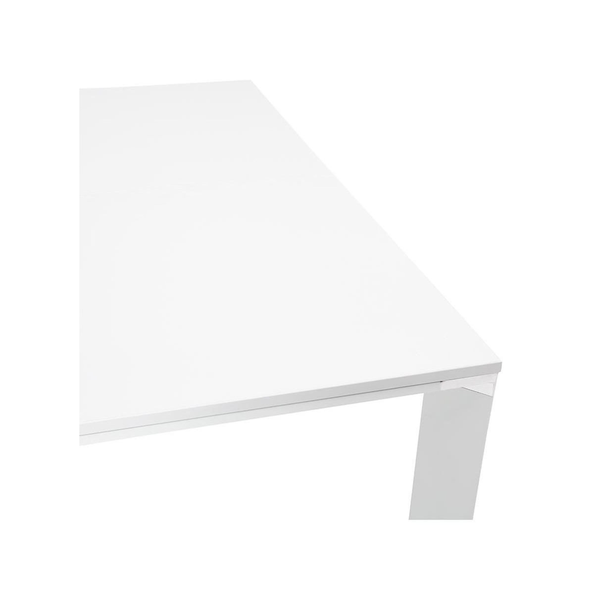 Paris Prix Bureau Design  Hide  140cm Blanc