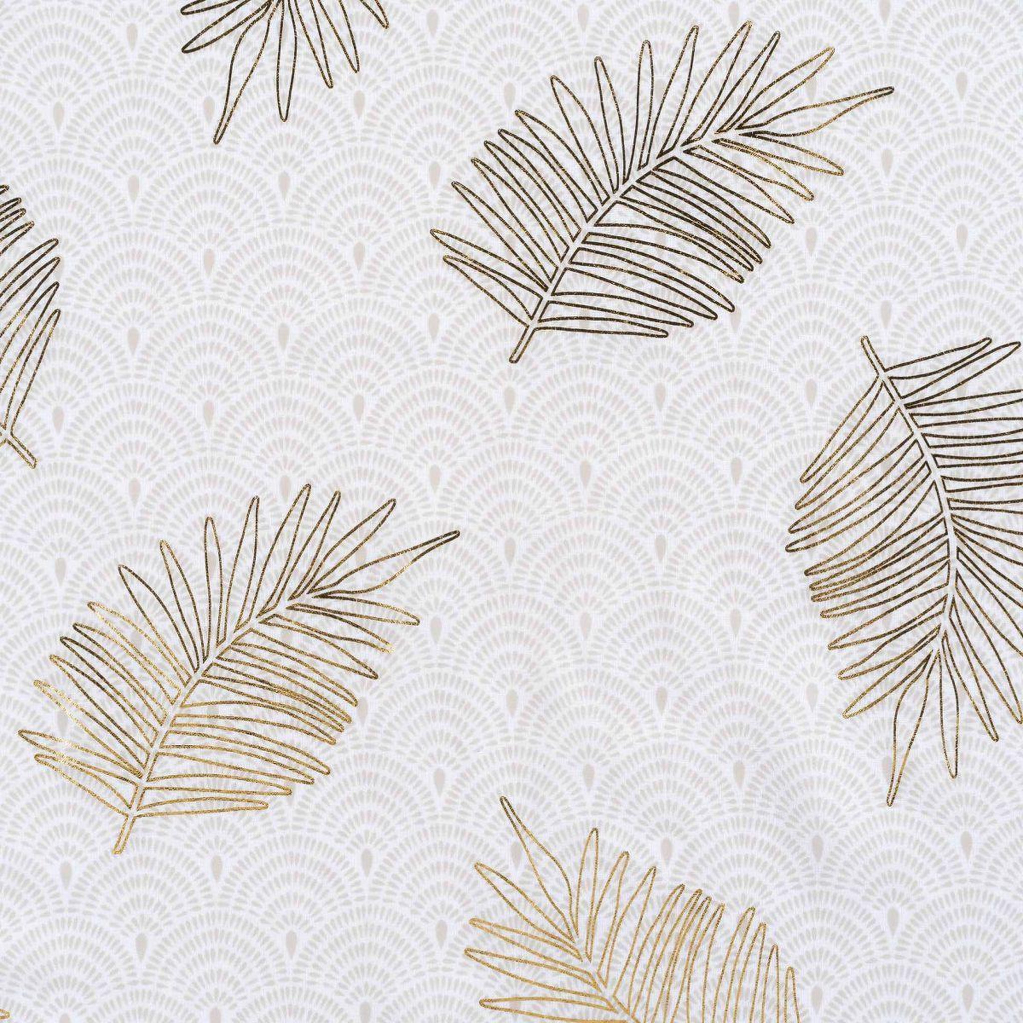 Voir la diapositive 3 : Douceur d'Intérieur Rideau voilage  sunny gold  140x280cm or
