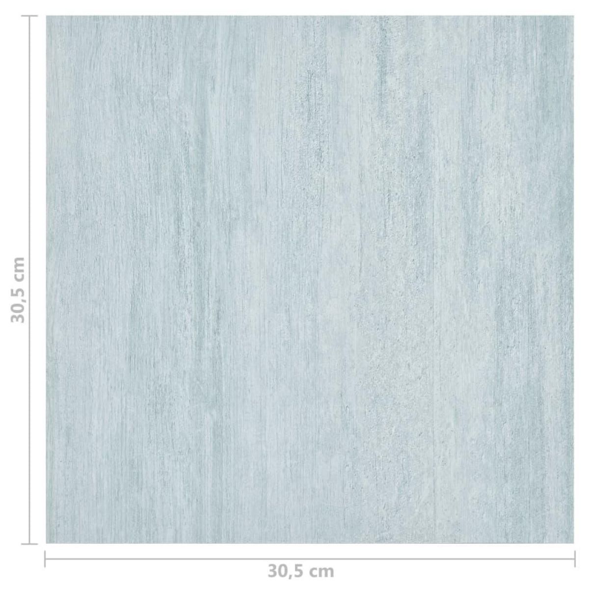 VIDAXL Dalles de plancher autoadhesives 55 pcs PVC 5,11 m^2 vert