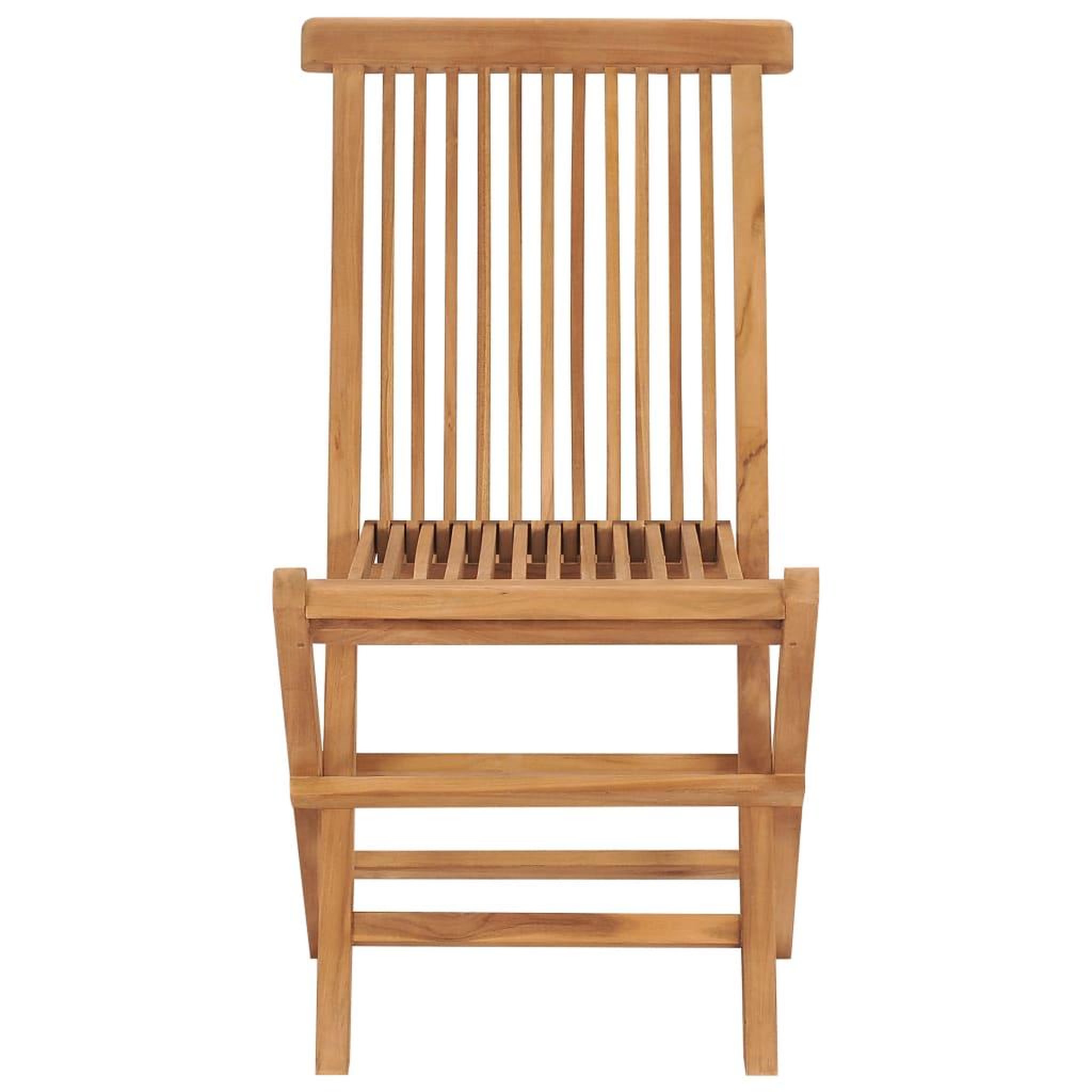 Voir la diapositive 3 : VIDAXL Chaises de jardin et coussins anthracite lot de 2 Bois de teck
