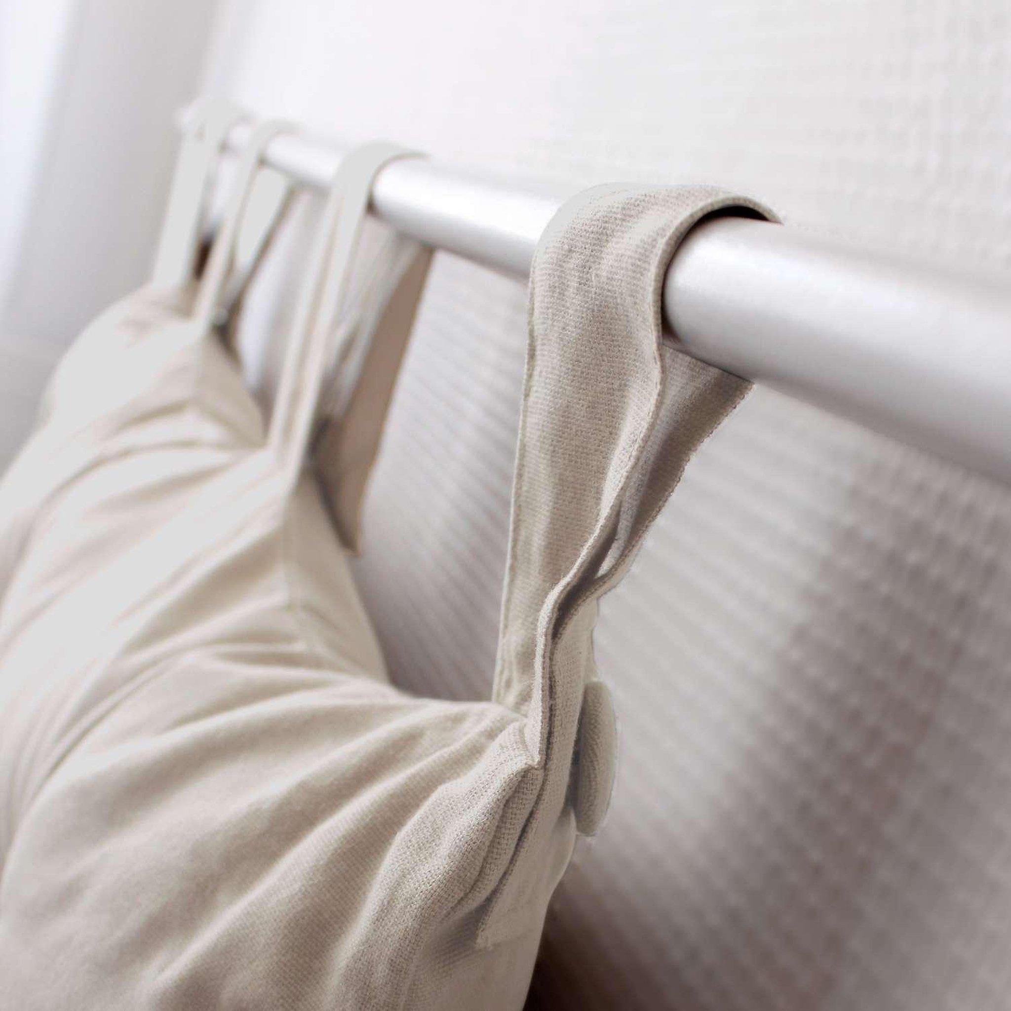 Voir la diapositive 4 : TOILINUX Tête de lit coussin Panama à suspendre