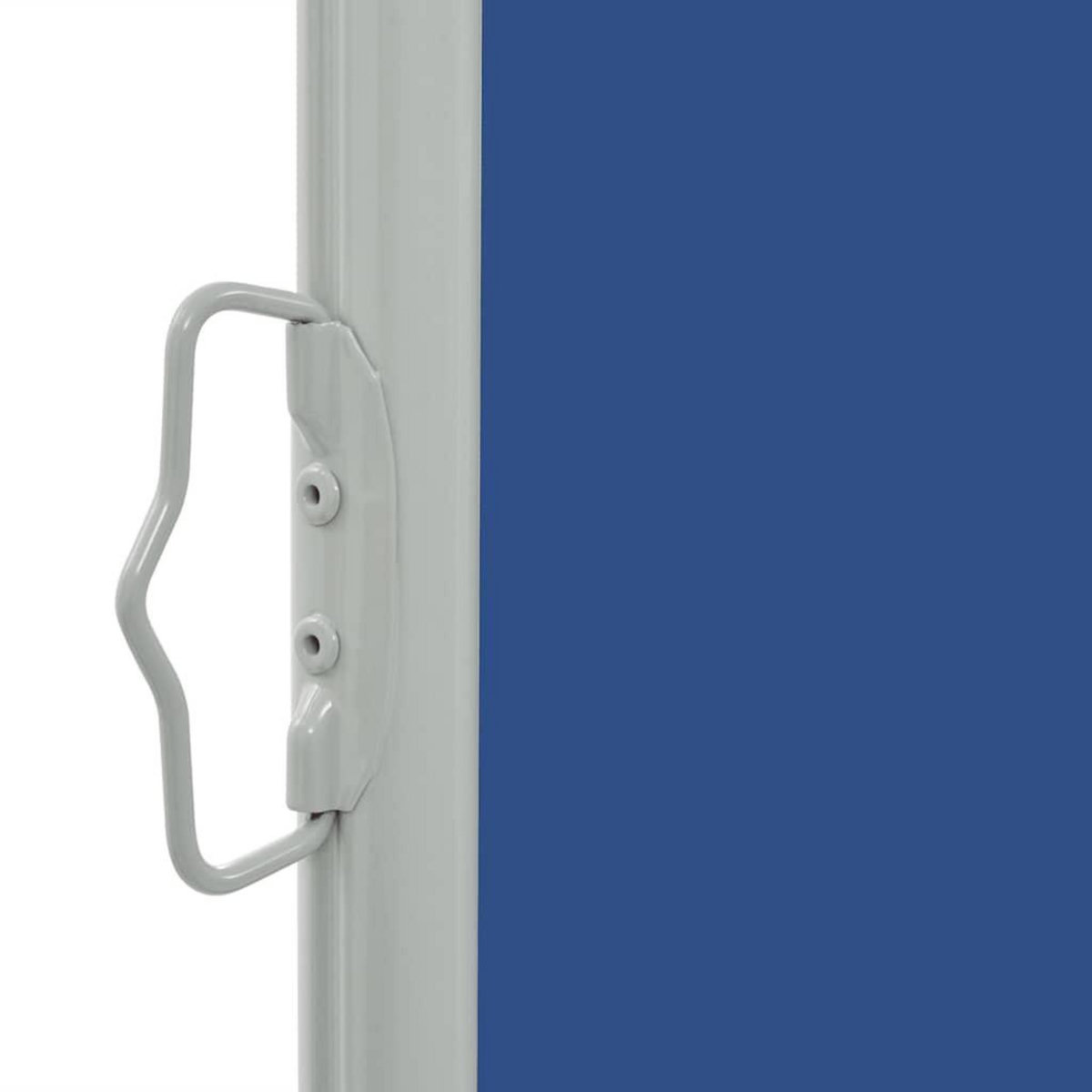 VIDAXL Auvent lateral retractable de patio 80x300 cm Bleu