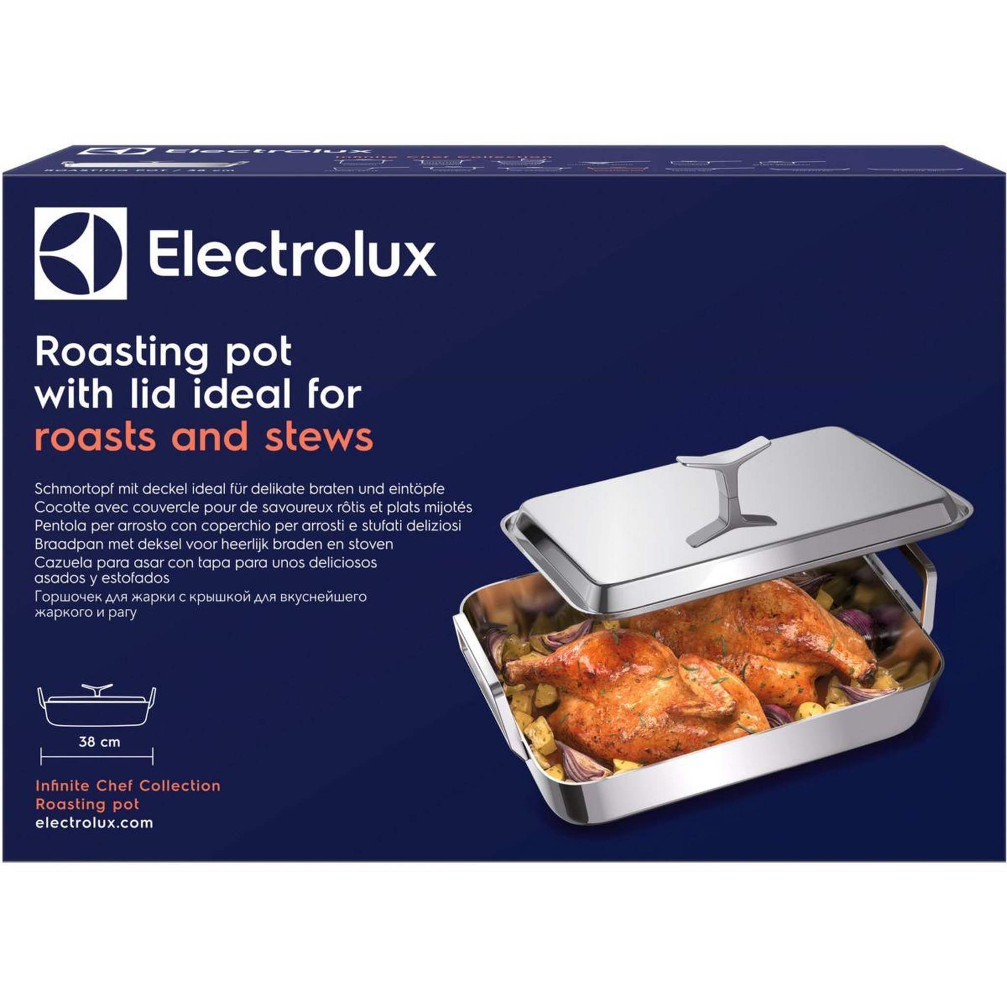 Voir la diapositive 4 : ELECTROLUX Plat à rôtir E9KLLC1