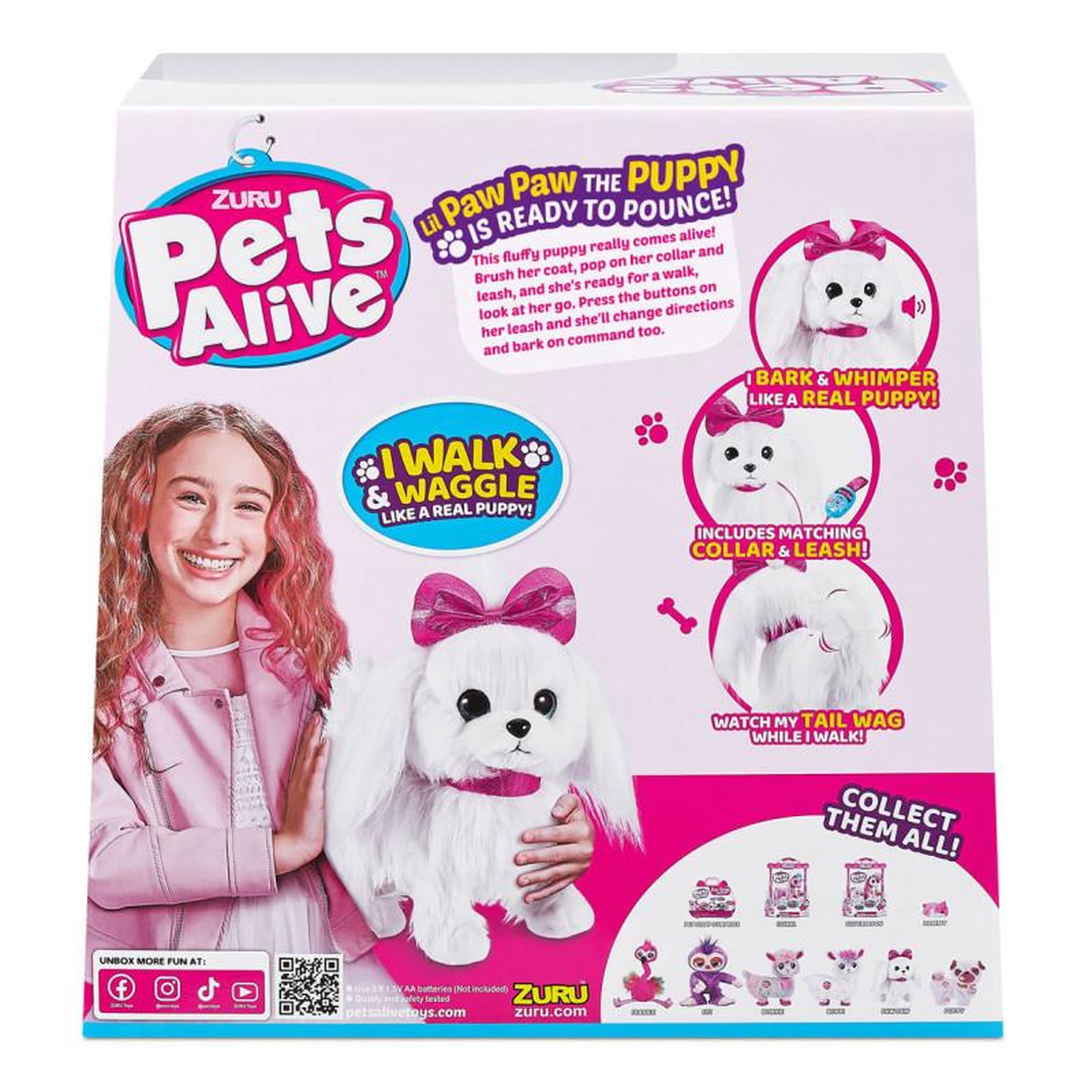 Voir la diapositive 3 : ZURU ZURU Pets Alive Paw Paw Walking Puppy 9531