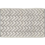 GUY LEVASSEUR Tapis de bain déco en polycoton. Coloris disponibles : Beige