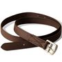 Voir la diapositive 6 : VIDAXL Set de selle equitation 17,5  en cuir veritable 18 cm 5 en 1 brun