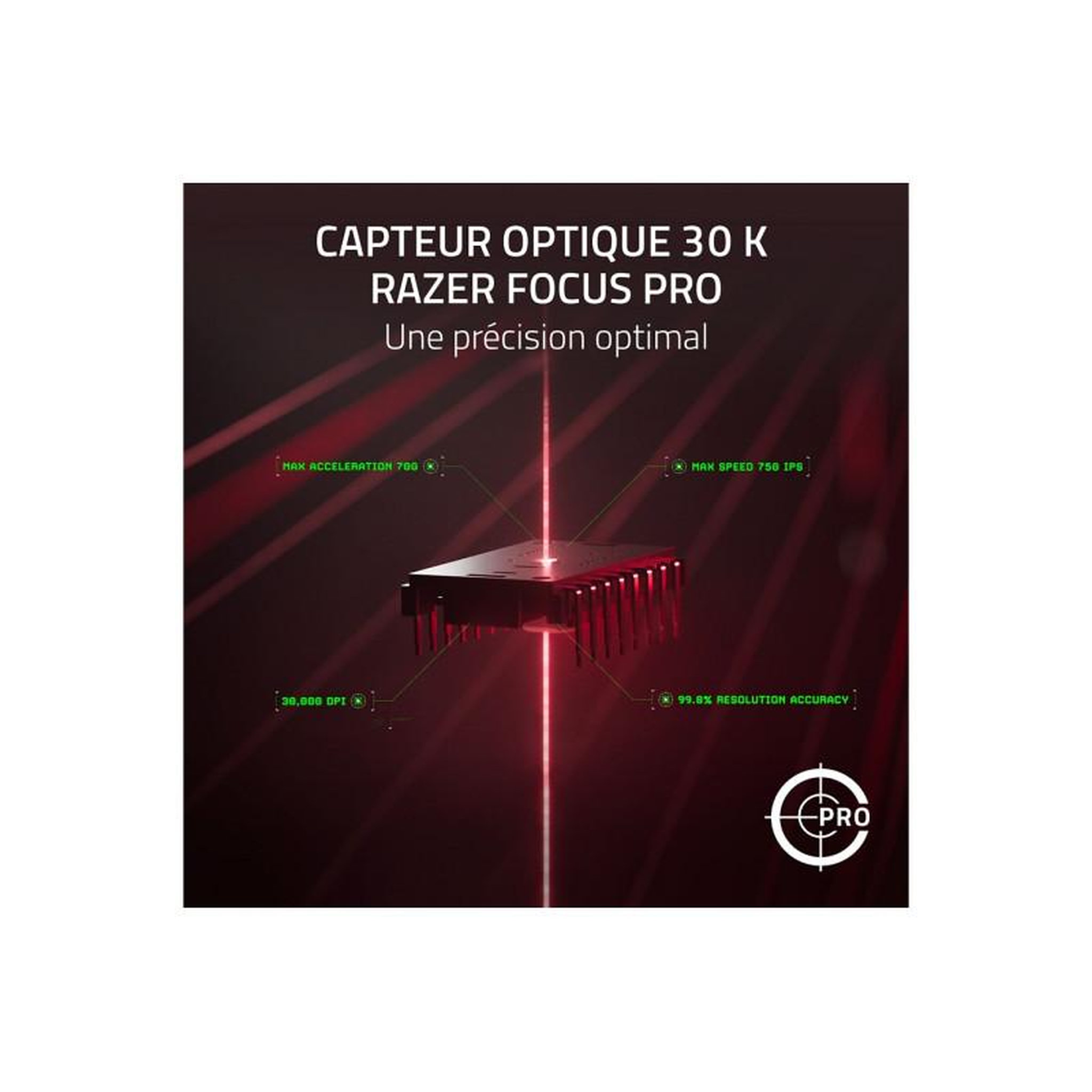 Voir la diapositive 4 : Razer Souris Razer DEATHADDER V3 PRO BLACK
