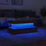 Voir la diapositive 5 : VIDAXL Table basse avec lumieres LED chene marron 90x50x40 cm
