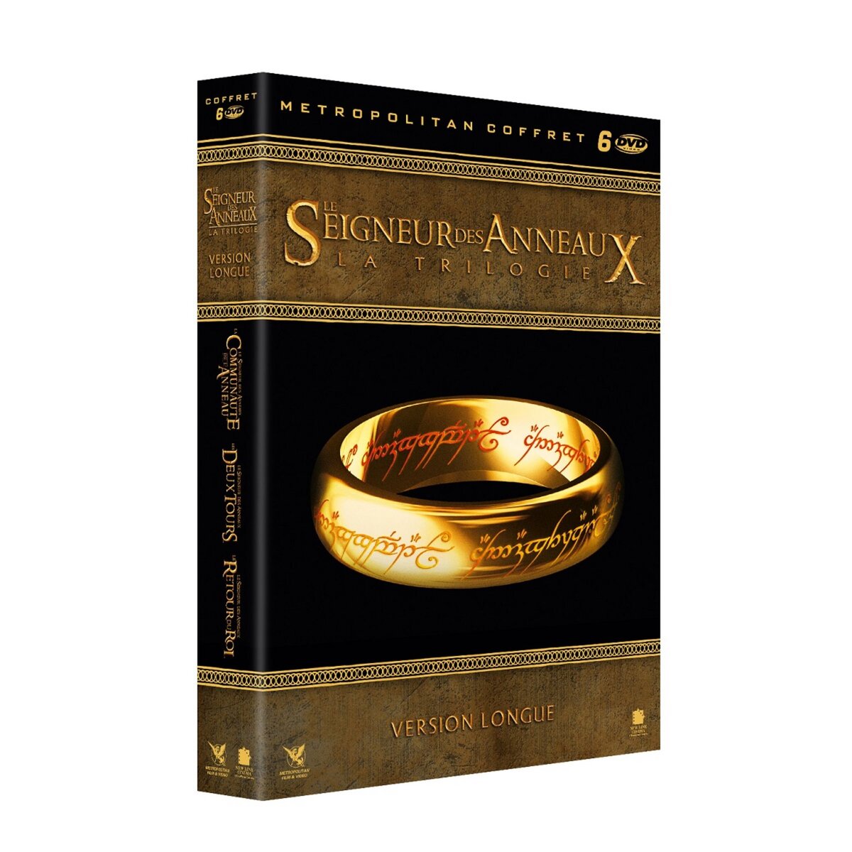 LE SEIGNEUR DES ANNEAUX VERSION LONGUE TRILOGIE pas cher Auchan.fr