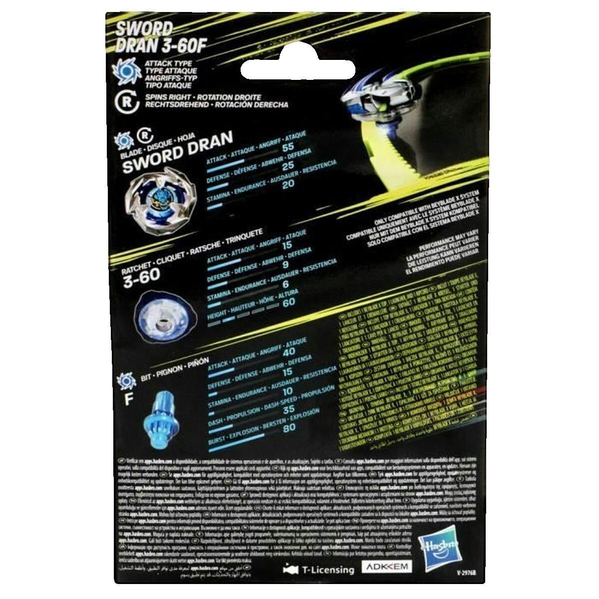 HASBRO Toupie Beyblade Hasbro Beyblade X