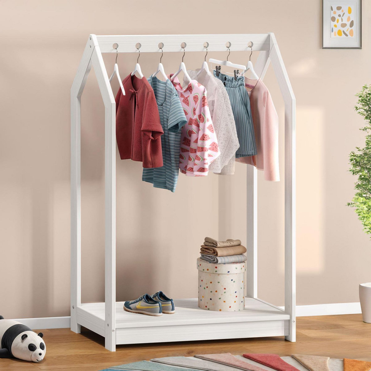 IDIMEX Portant enfant SALLY en pin massif