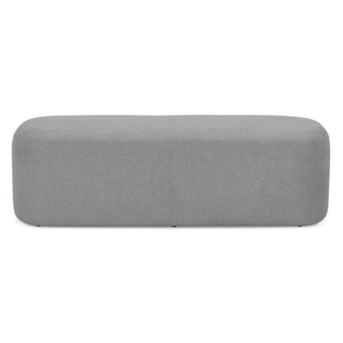 Paris Prix Pouf Design  Rivolta  120cm Gris Foncé