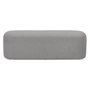 Voir la diapositive 2 : Paris Prix Pouf Design  Rivolta  120cm Gris Foncé