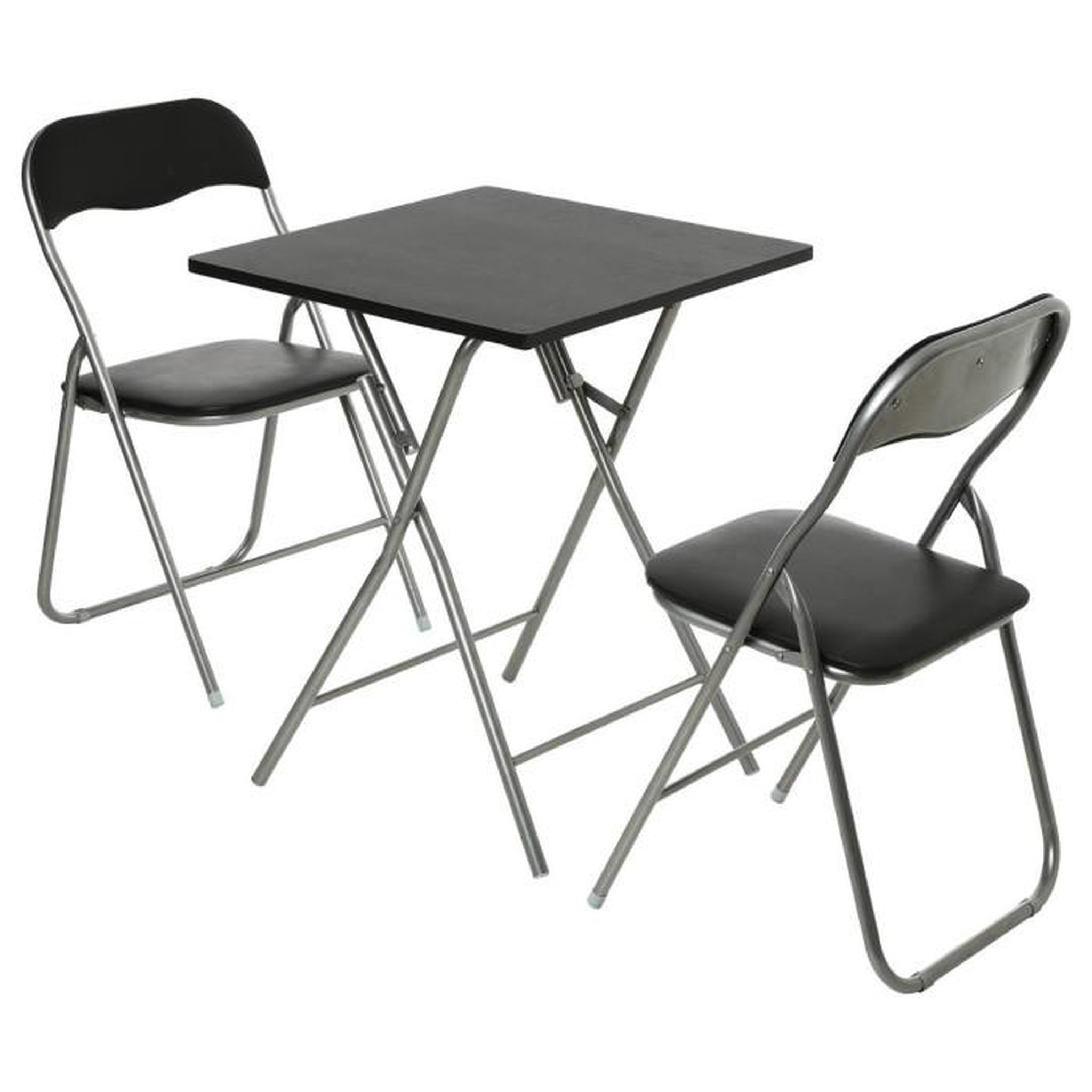 Voir la diapositive 3 : FIVE Table Pliante  Basic  75cm Noir