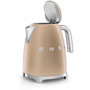 Voir la diapositive 4 : SMEG Bouilloire KLF03CHMEU Or mat