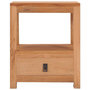Voir la diapositive 3 : VIDAXL Table de chevet 40x30x50 cm bois de teck massif